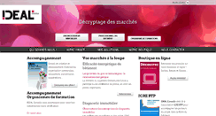Desktop Screenshot of ideal-conseils.fr